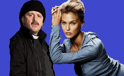 Pastor Begbie with his assistant Bar Refaeli