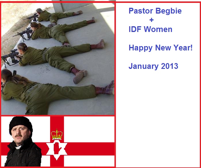 Pastor Begbie and  IDF Women