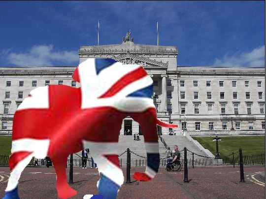 The Elephant in the Stormont room since 1998.