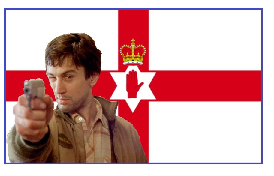 The fleg goes up OR the Assembly goes down