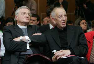 Harold Good with Alec Reid