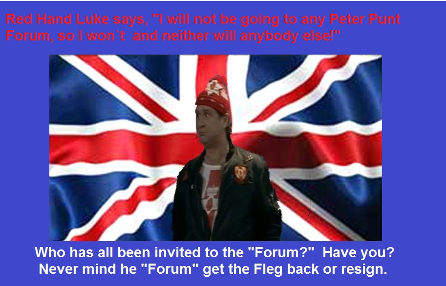 RED HAND LUKE SAYS "NO"