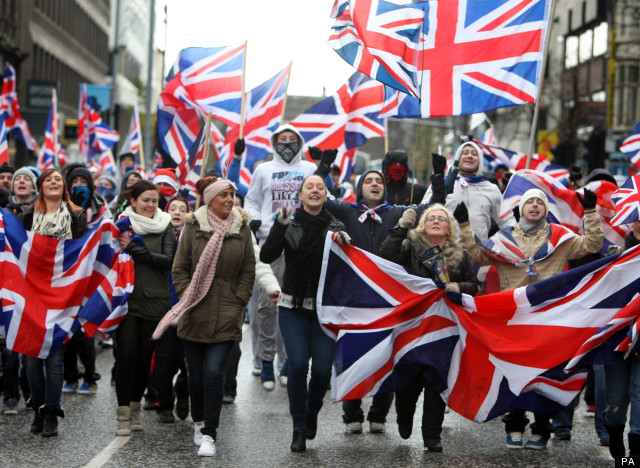 Belfast City Hall flag debate