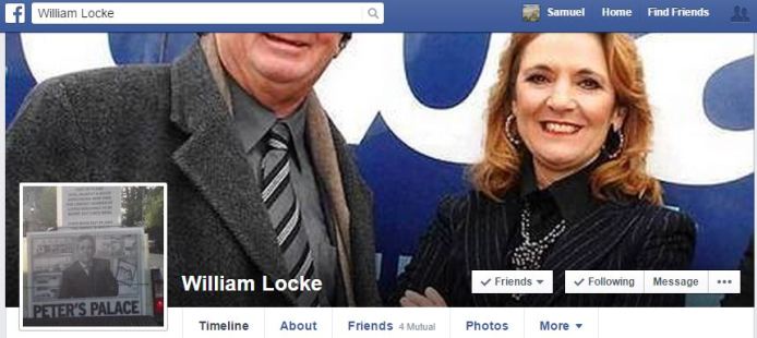 William Locke Facebook Page