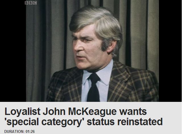 John McKeague on the VBC