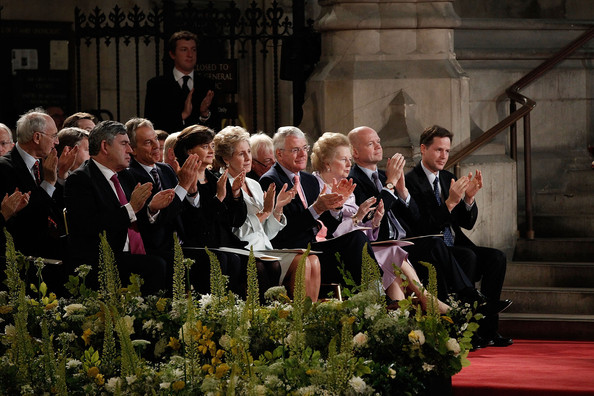 Hague and co clapping the Antichrist
