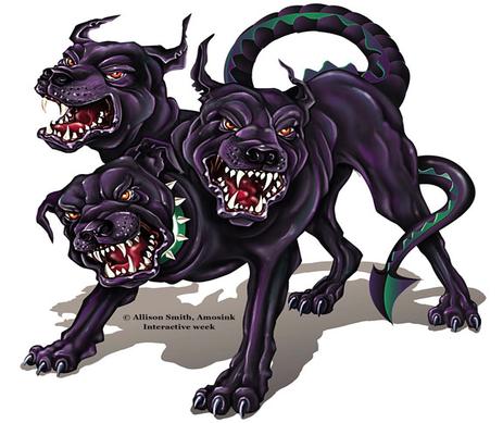 Cerberus a mythological creature