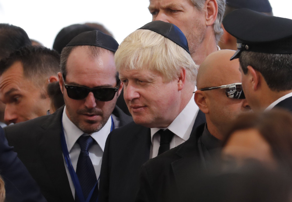 British Foreign Minister Boris Johnson a